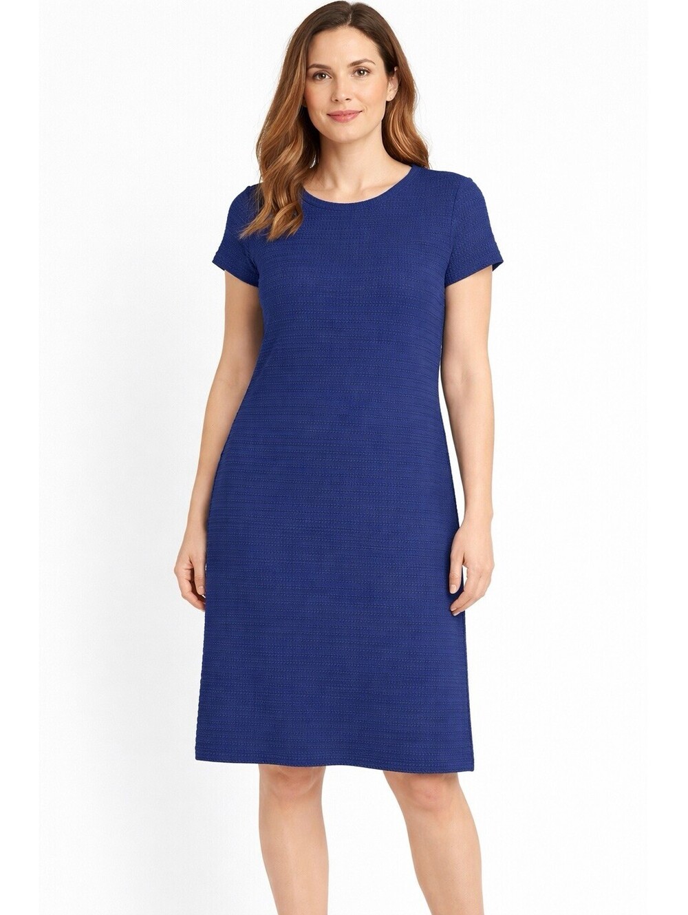 Ann Taylor Fctry Mini Cable Knit Dress Womens L Career Wear Minimalist Spring